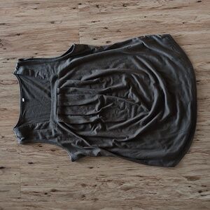 Sleeveless Olive Green Women's Top Sz.Medium